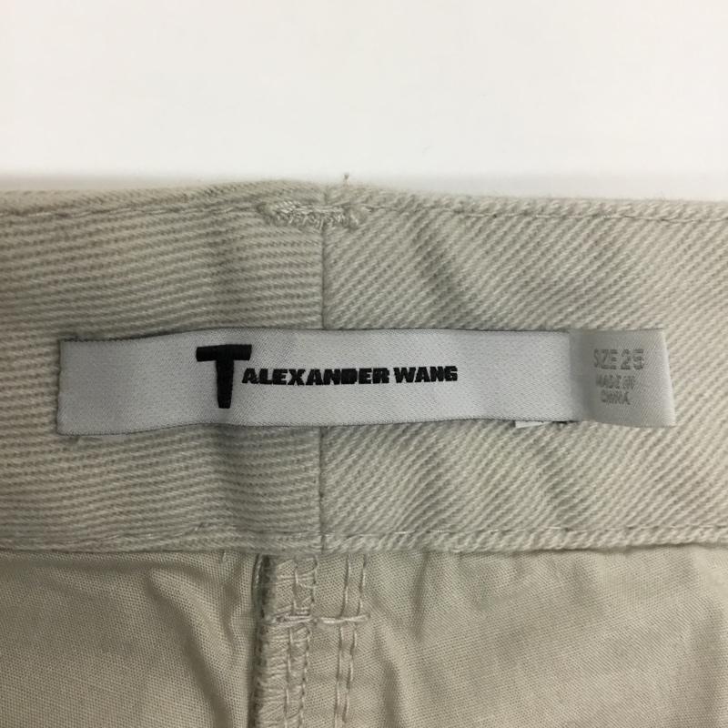 アレキサンダーワン ALEXANDER WANG パンツ ショートパンツ 1552-343-0052 デニムショートパンツ カジュアルパンツ FREE 無地 オフホワイト / オフホワイト / レディース USED 古着 中古 10092974