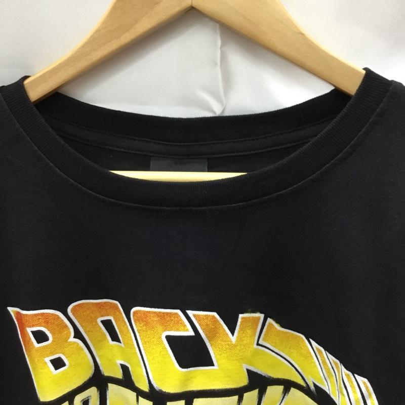 古着 USED Tシャツ 半袖 movie music バンドTシャツ プリントT バック・トゥ・ザ・フューチャー 映画 XL ロゴ、文字 X プリント 黒 / ブラック / メンズ USED 古着 中古 10093004