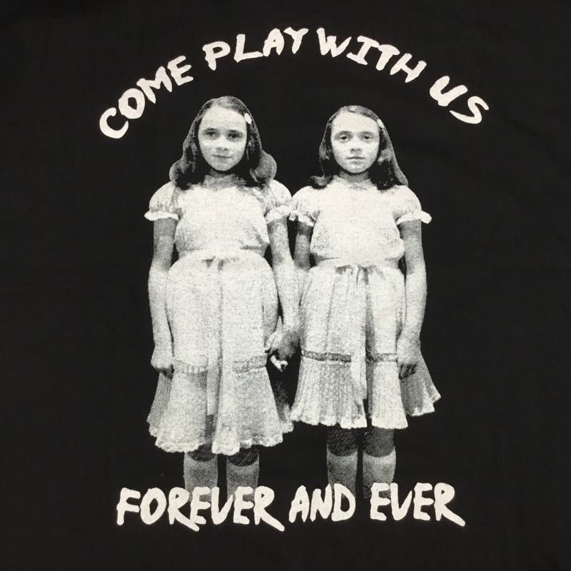 古着 USED Tシャツ 半袖 movie music バンドTシャツ プリントT come play with us XL プリント X ロゴ、文字 黒 / ブラック / メンズ USED 古着 中古 10093010