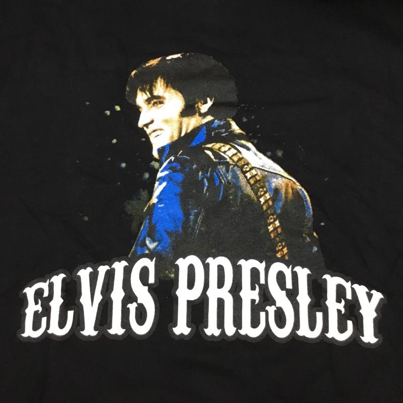 古着 USED Tシャツ 半袖 movie music バンドTシャツ プリントT エルヴィス・アーロン・プレスリー Elvis Aron Presley XL プリント 黒 / ブラック / メンズ USED 古着 中古 10093039