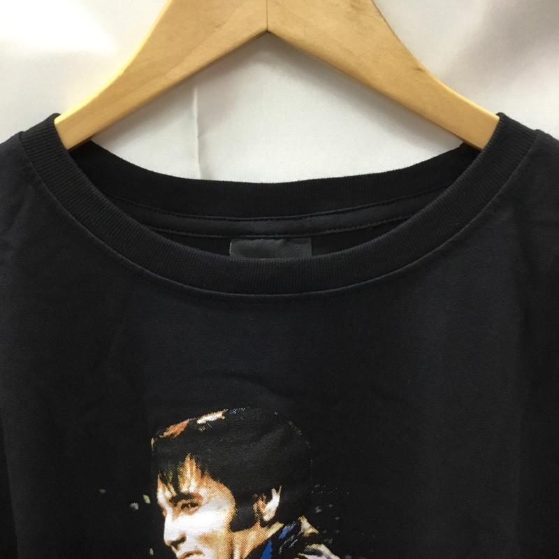 古着 USED Tシャツ 半袖 movie music バンドTシャツ プリントT エルヴィス・アーロン・プレスリー Elvis Aron Presley XL プリント 黒 / ブラック / メンズ USED 古着 中古 10093040