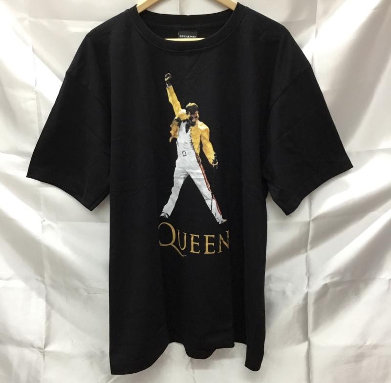 古着 USED Tシャツ 半袖 movie music バンドTシャツ プリントT QUEEN クイーン XL プリント 黒 / ブラック / メンズ USED 古着 中古 10093062
