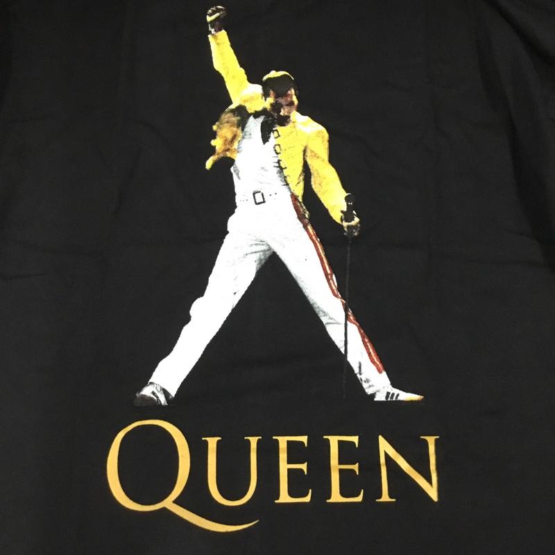 古着 USED Tシャツ 半袖 movie music バンドTシャツ プリントT QUEEN クイーン XL プリント 黒 / ブラック / メンズ USED 古着 中古 10093062