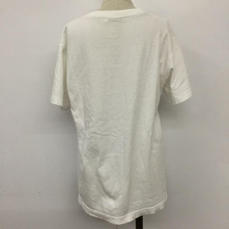 ミルクフェド MILKFED. Tシャツ 半袖 03161117 刺繍 S ロゴ、文字 白 / ホワイト / レディース USED 古着 中古 10093077