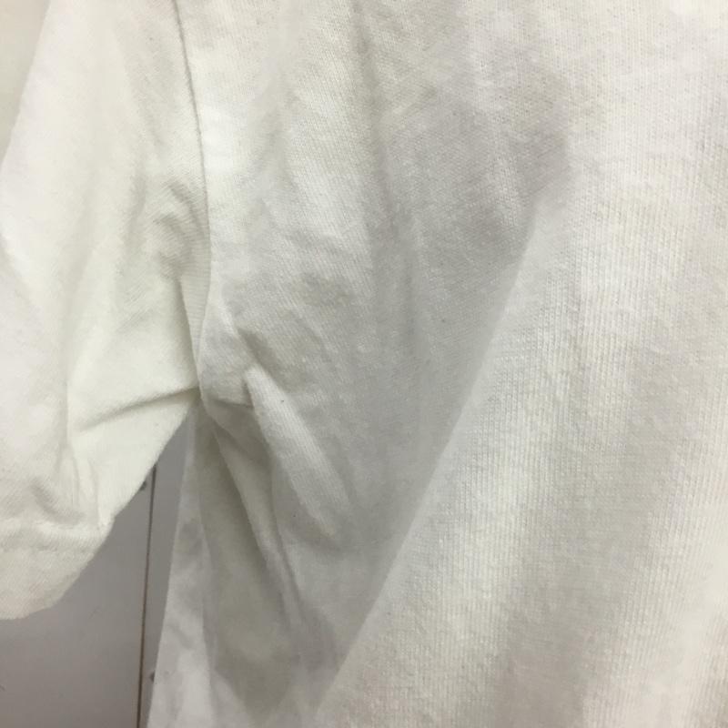 ミルクフェド MILKFED. Tシャツ 半袖 03161117 刺繍 S ロゴ、文字 白 / ホワイト / レディース USED 古着 中古 10093077