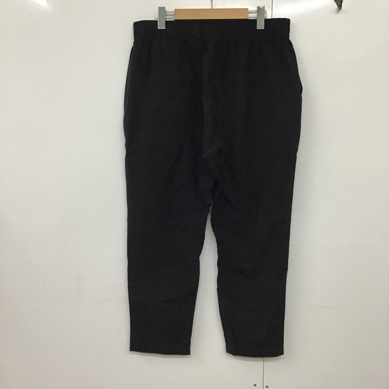古着 USED パンツ サルエルパンツ 322704H コットンリネン L プリント 黒 / ブラック / メンズ USED 古着 中古 10093080