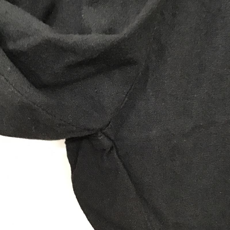 古着 USED パンツ サルエルパンツ 322704H コットンリネン L プリント 黒 / ブラック / メンズ USED 古着 中古 10093080