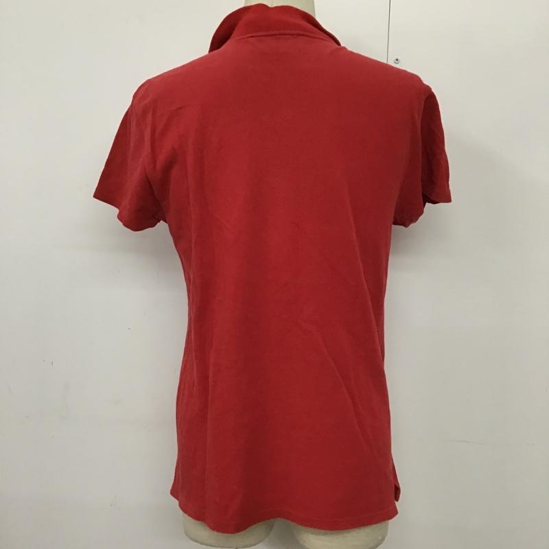 ジャーナルスタンダード JOURNAL STANDARD ポロシャツ 半袖 M 無地 赤 / レッド / メンズ USED 古着 中古 10093085