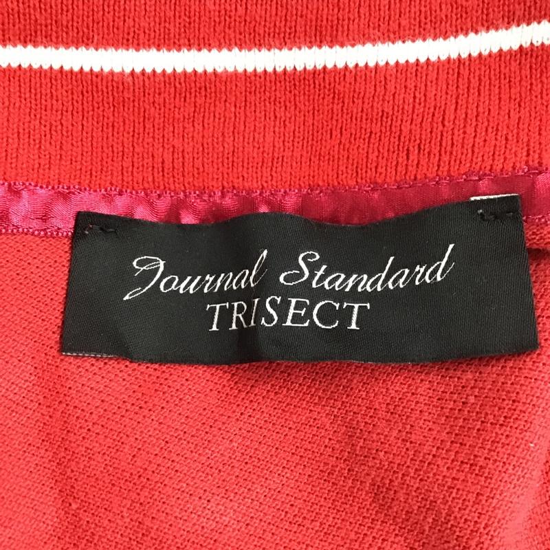 ジャーナルスタンダード JOURNAL STANDARD ポロシャツ 半袖 M 無地 赤 / レッド / メンズ USED 古着 中古 10093085