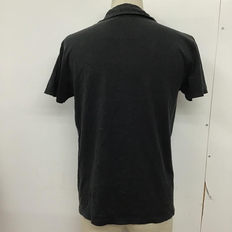 ビューティアンドユースユナイテッドアローズ BEAUTY&YOUTH UNITED ARROWS ポロシャツ 半袖 M 無地 黒 / ブラック / メンズ USED 古着 中古 10093090