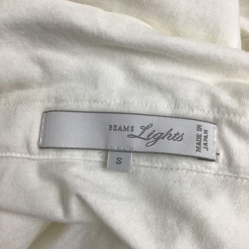 ビームスライツ BEAMS LIGHTS ポロシャツ 半袖 S 無地 白 / ホワイト / メンズ USED 古着 中古 10093092