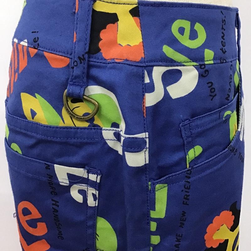 ビームスゴルフ BEAMS GOLF スカート ミニスカート SUN SURF ゴルフウェア M 総柄 青 / ブルー / レディース USED 古着 中古 10093123