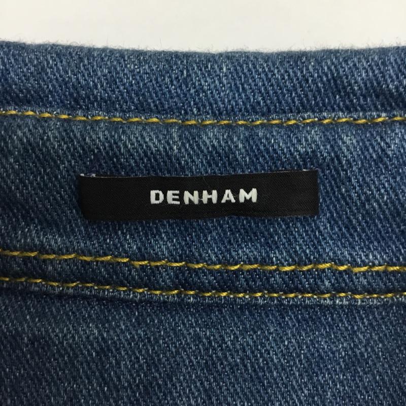 デンハム DENHAM シャツ、ブラウス 長袖 デニムシャツ 長袖デニムシャツ 切りっぱなしシャツ S 無地 インディゴ / インディゴ / レディース USED 古着 中古 10093129