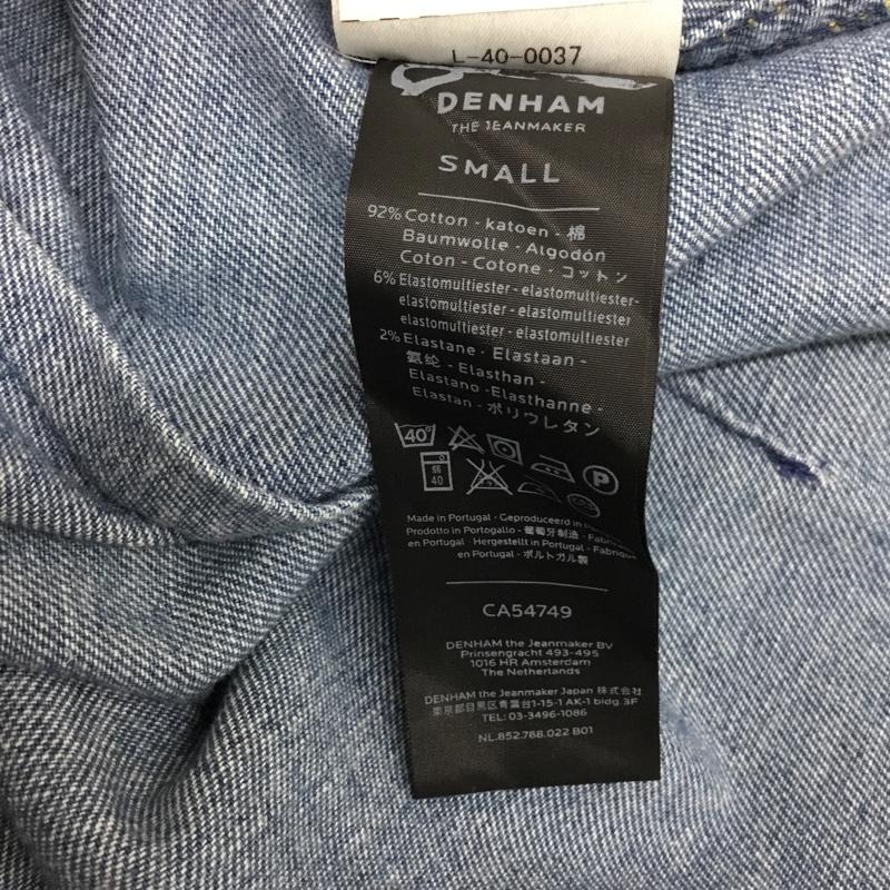 デンハム DENHAM シャツ、ブラウス 長袖 デニムシャツ 長袖デニムシャツ 切りっぱなしシャツ S 無地 インディゴ / インディゴ / レディース USED 古着 中古 10093129