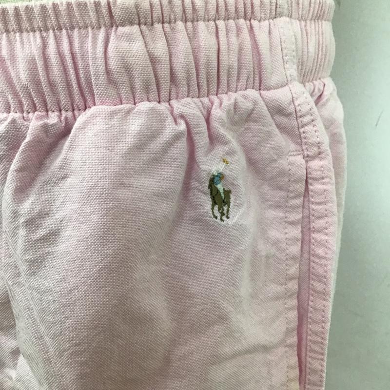 ポロラルフローレン POLO RALPH LAUREN パンツ ショートパンツ コットン イージーパンツ L ワンポイント 桃 / ピンク / メンズ USED 古着 中古 10093130