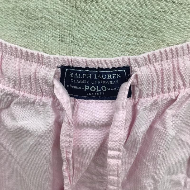 ポロラルフローレン POLO RALPH LAUREN パンツ ショートパンツ コットン イージーパンツ L ワンポイント 桃 / ピンク / メンズ USED 古着 中古 10093130