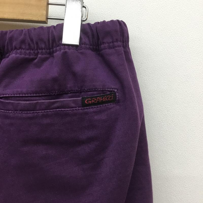 グラミチ GRAMICCI パンツ ショートパンツ 後染め クライミング ショーツ M 紫 / パープル / メンズ USED 古着 中古 10093204