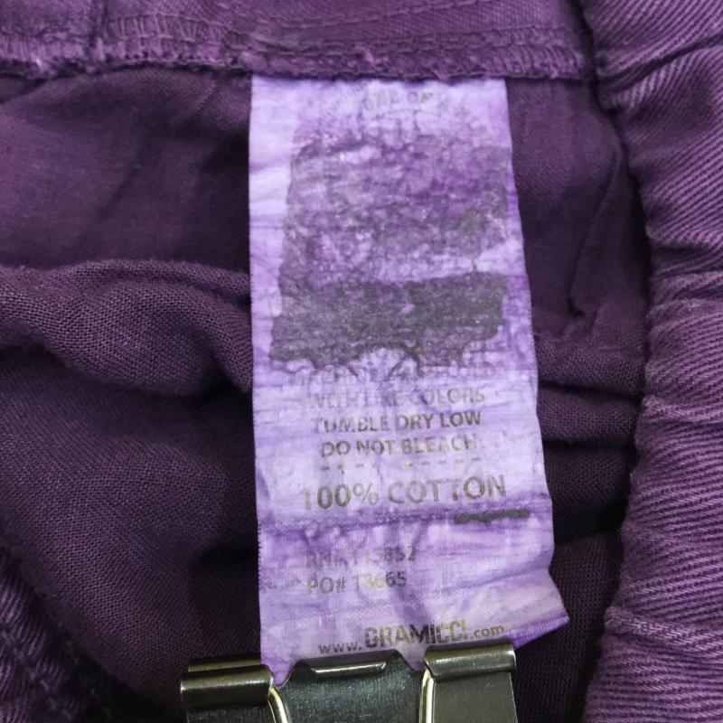グラミチ GRAMICCI パンツ ショートパンツ 後染め クライミング ショーツ M 紫 / パープル / メンズ USED 古着 中古 10093204