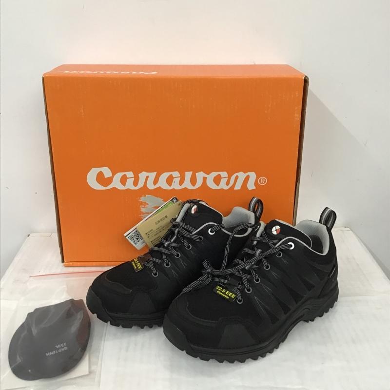 キャラバン Caravan アウトドアシューズ アウトドアシューズ 0010115 トレッキングシューズ トレッキングシューズ 22.5cm 箱有 22.5cm ワンポイント 黒 / ブラック / レディース USED 古着 中古 10093210