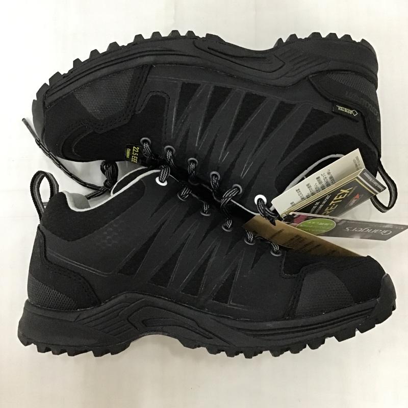 キャラバン Caravan アウトドアシューズ アウトドアシューズ 0010115 トレッキングシューズ トレッキングシューズ 22.5cm 箱有 22.5cm ワンポイント 黒 / ブラック / レディース USED 古着 中古 10093210
