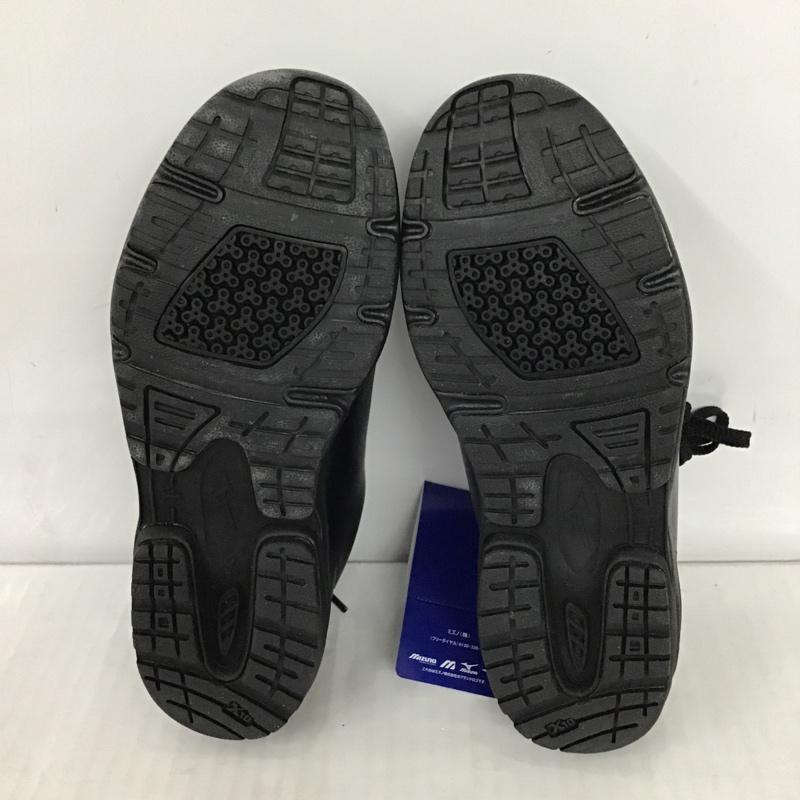 ミズノ MIZUNO スニーカー スニーカー B1GC191209 ウォーキングシューズ 22.5cm 箱有 22.5cm ワンポイント 黒 / ブラック / レディース USED 古着 中古 10093219