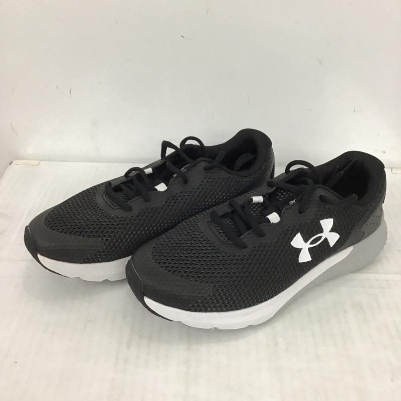 アンダーアーマー UNDER ARMOUR スニーカー スニーカー 3026020-002 チャージド ローグ3 ランニングシューズ 26cm 26.0cm ロゴ、文字 黒 / ブラック / X 白 / ホワイト / X 灰 / グレー / メンズ USED 古着 中古 10093222