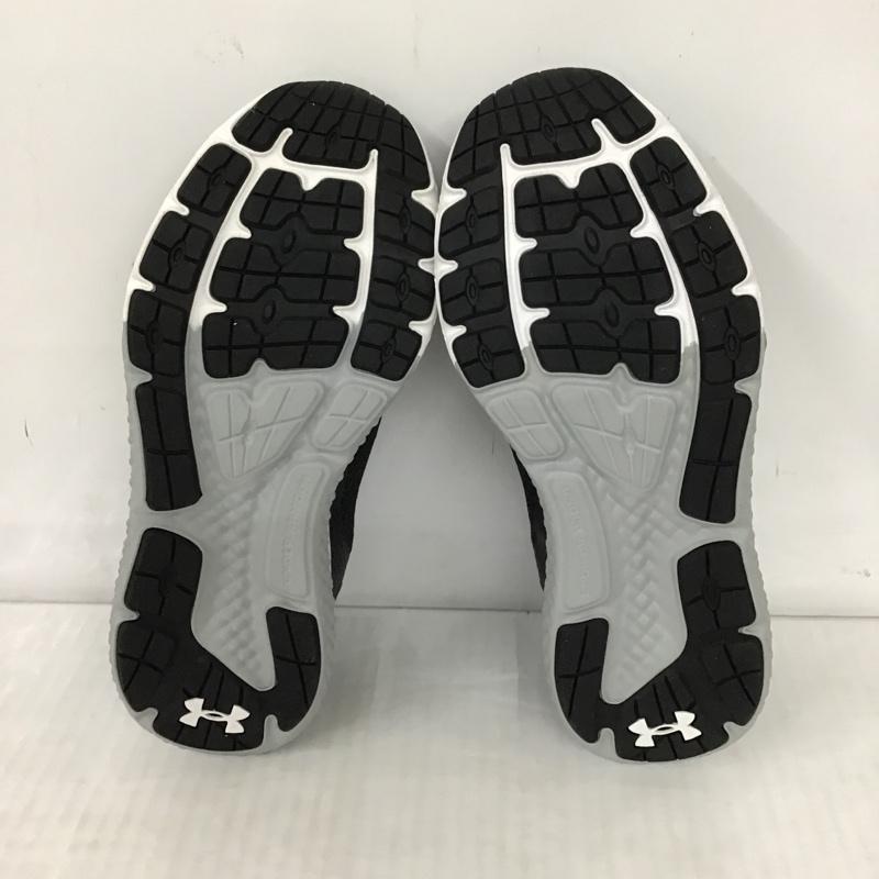 アンダーアーマー UNDER ARMOUR スニーカー スニーカー 3026020-002 チャージド ローグ3 ランニングシューズ 26cm 26.0cm ロゴ、文字 黒 / ブラック / X 白 / ホワイト / X 灰 / グレー / メンズ USED 古着 中古 10093222