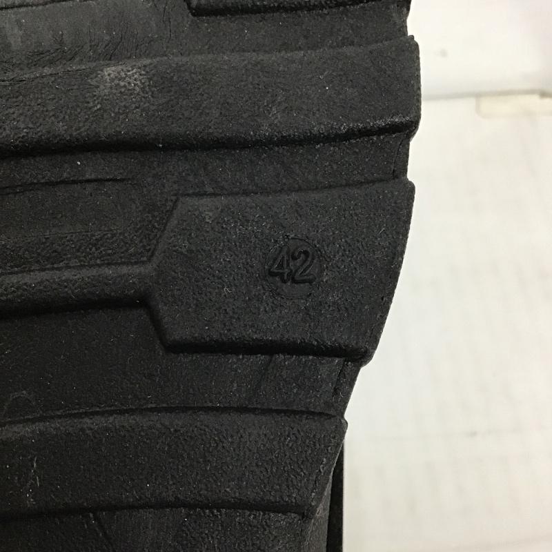 古着 USED ブーツ ショートブーツ シークレットシューズ ハイカット ロゴ、文字 黒 / ブラック / メンズ USED 古着 中古 10093225