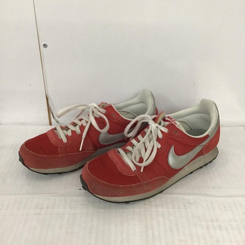 ナイキ NIKE スニーカー スニーカー 725066-601 チャレンジャー 24cm 24.0cm ロゴ、文字 赤 / レッド / X 銀 / シルバー / レディース USED 古着 中古 10093233