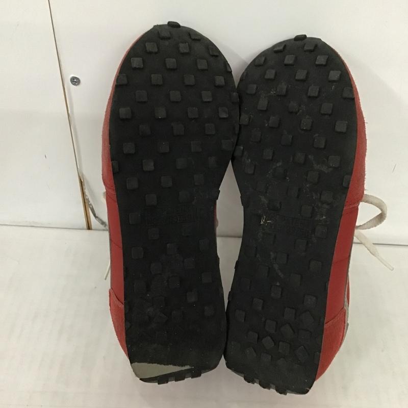 ナイキ NIKE スニーカー スニーカー 725066-601 チャレンジャー 24cm 24.0cm ロゴ、文字 赤 / レッド / X 銀 / シルバー / レディース USED 古着 中古 10093233