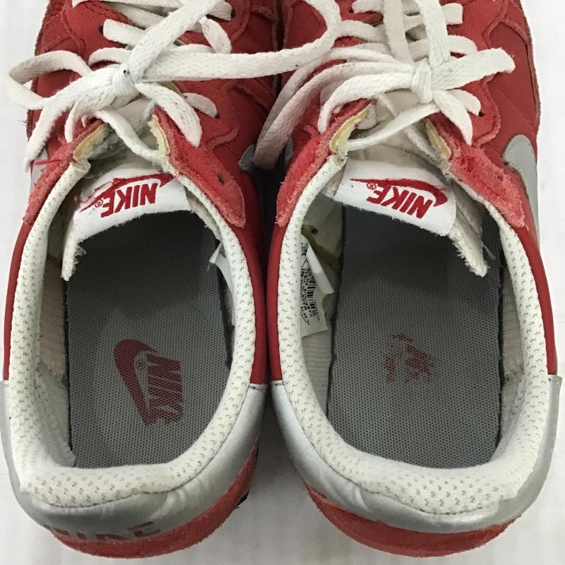 ナイキ NIKE スニーカー スニーカー 725066-601 チャレンジャー 24cm 24.0cm ロゴ、文字 赤 / レッド / X 銀 / シルバー / レディース USED 古着 中古 10093233