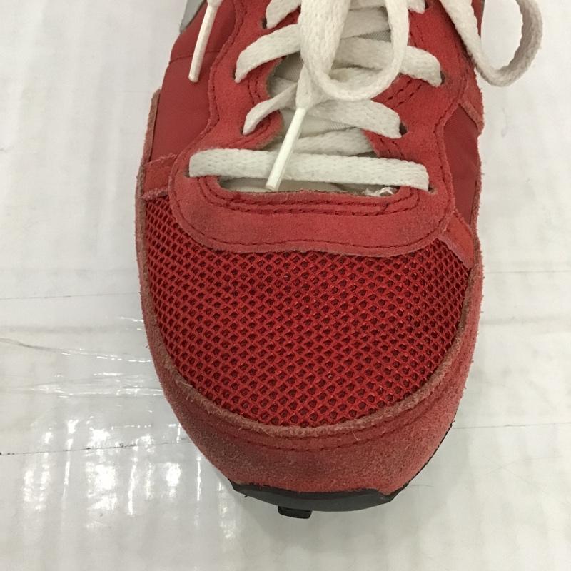 ナイキ NIKE スニーカー スニーカー 725066-601 チャレンジャー 24cm 24.0cm ロゴ、文字 赤 / レッド / X 銀 / シルバー / レディース USED 古着 中古 10093233