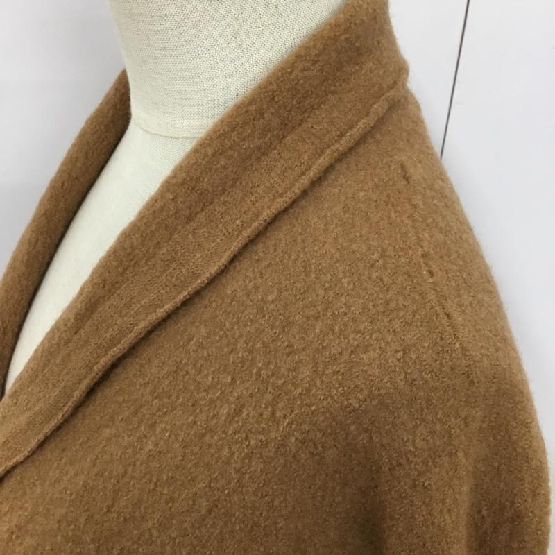 イエナ IENA カーディガン 長袖 ロングカーディガン ウール ロングガウン FREE 無地 茶 / ブラウン / レディース USED 古着 中古 10093268