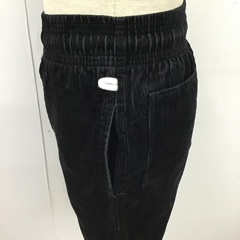 クックマン COOKMAN パンツ ショートパンツ コーデュロイ M ロゴ、文字 黒 / ブラック / メンズ USED 古着 中古 10093293
