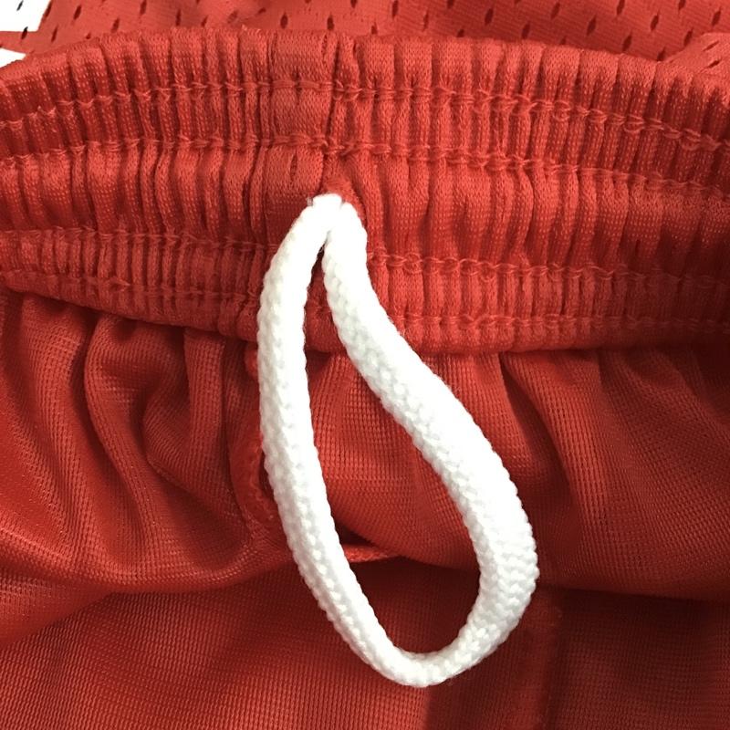 キックスティーワイオー KIKS TYO パンツ ショートパンツ Champion メッシュ S ロゴ、文字 赤 / レッド / メンズ USED 古着 中古 10093295