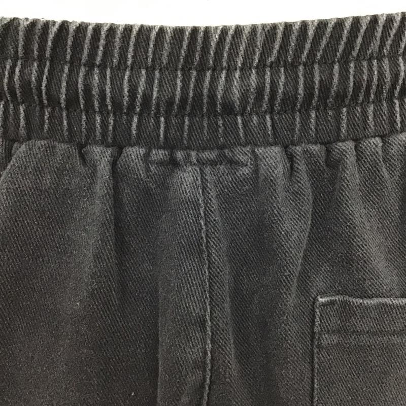 インターフェイス INTERFACE パンツ ショートパンツ コットン ハーフパンツ M 無地 黒 / ブラック / メンズ USED 古着 中古 10093299