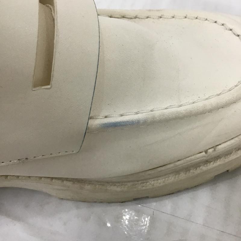 ザラ ZARA ローファー ローファー 3520 810 002 フラットトラックソールローファー EU39 無地 白 / ホワイト / レディース USED 古着 中古 10093308