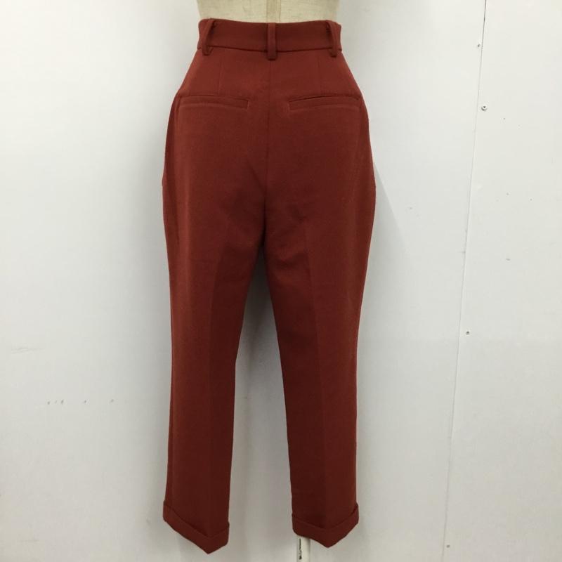 スライ SLY パンツ スラックス 0 無地 茶 / ブラウン / レディース USED 古着 中古 10093313