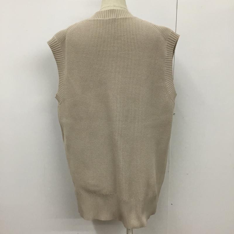 古着 USED ベスト ベスト 無地 ベージュ / ベージュ / レディース USED 古着 中古 10093322