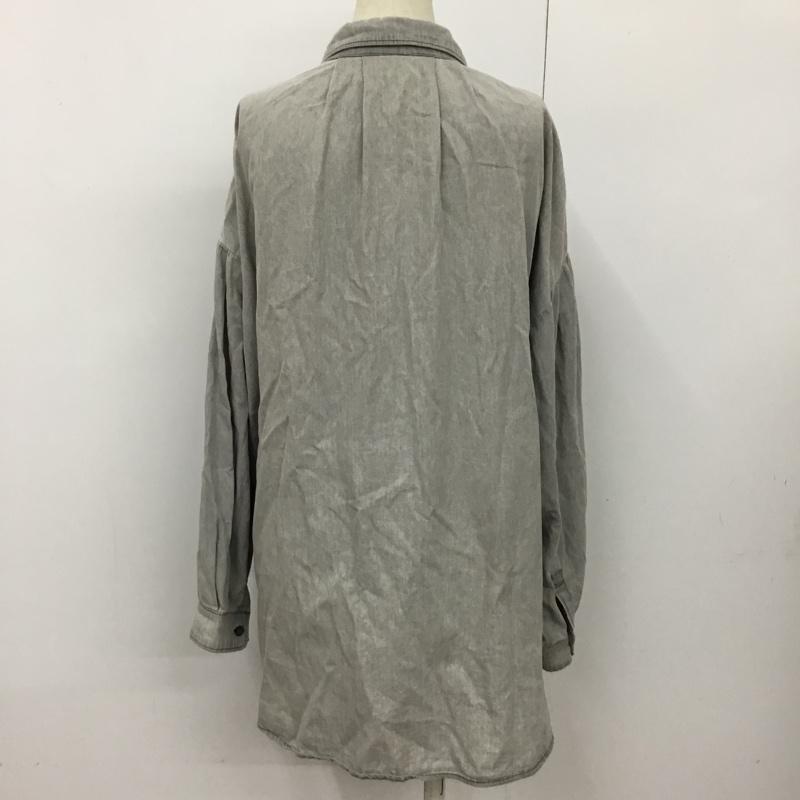 グローバルワーク GLOBAL WORK シャツ、ブラウス 長袖 FREE 無地 マルチカラー / マルチカラー / レディース USED 古着 中古 10093324