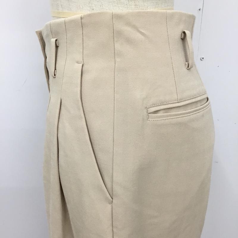 アパートバイローリーズ apart by lowrys パンツ スラックス M 無地 ベージュ / ベージュ / レディース USED 古着 中古 10093330