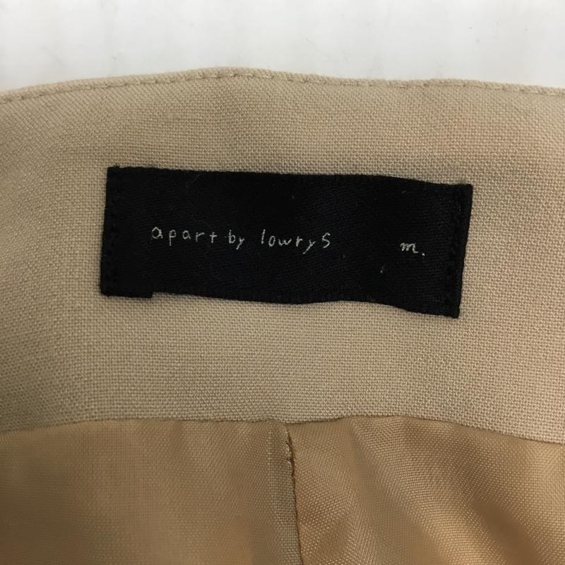アパートバイローリーズ apart by lowrys パンツ スラックス M 無地 ベージュ / ベージュ / レディース USED 古着 中古 10093330
