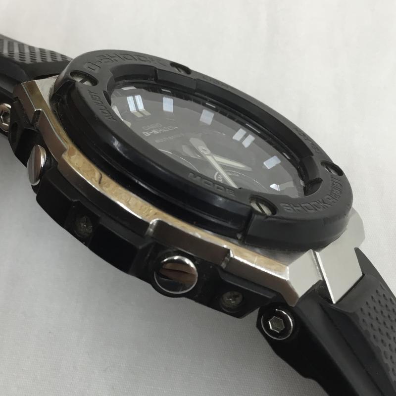 ジーショック G-SHOCK 腕時計 アナログ(クォーツ式) G-STEEL GST-W300 タフソーラー 黒 / ブラック / メンズ USED 古着 中古 10093345