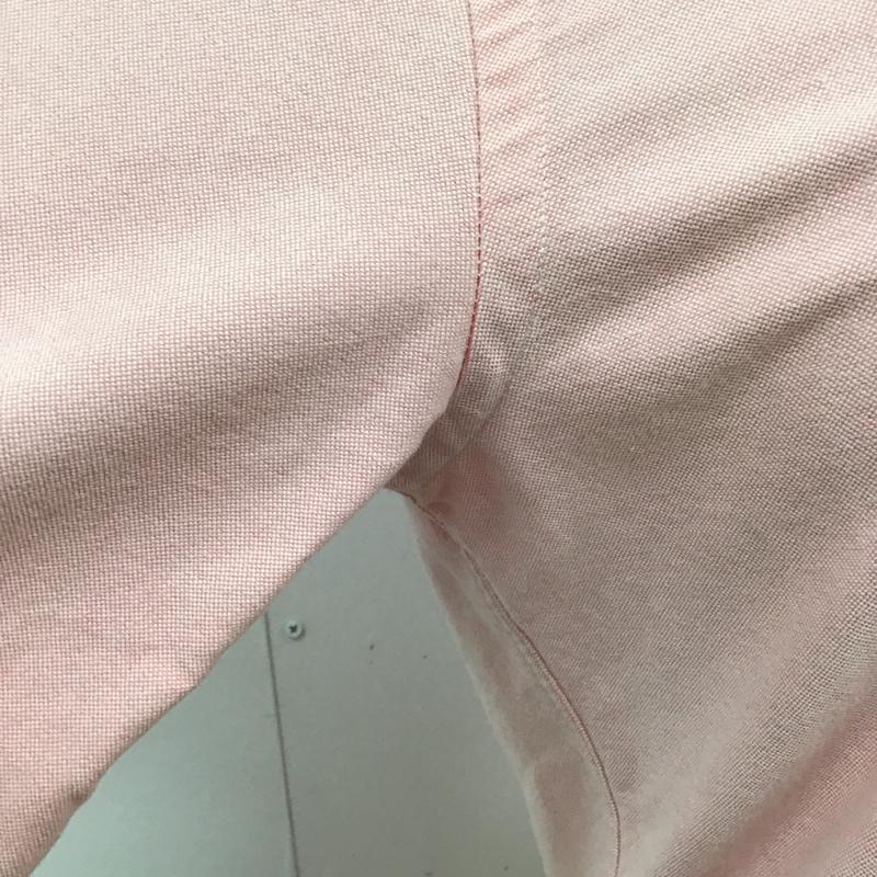 ラグビーラルフローレン RUGBYRALPHLAUREN シャツ、ブラウス 長袖 ボタンダウンシャツ 2 無地 桃 / ピンク / レディース USED 古着 中古 10093385