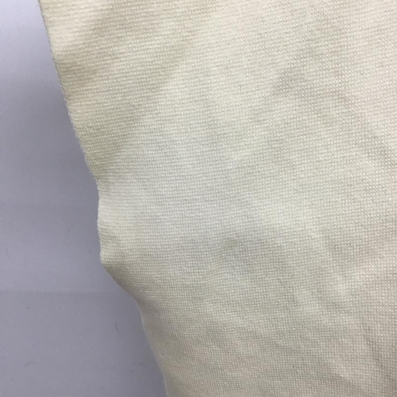 ダブルクローゼット w closet ニット、セーター 半袖 FREE 無地 オフホワイト / オフホワイト / レディース USED 古着 中古 10093388