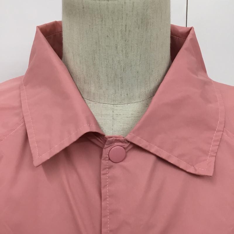 ヴィジョン ストリート ウェア VISION STREET WEAR ジャケット、上着 ジャケット、ブレザー 8523154-T コーチジャケット ナイロンジャケット ジャンパー ラグラン L プリント X ロゴ、文字 桃 / ピンク / メンズ USED 古着 中古 10093389