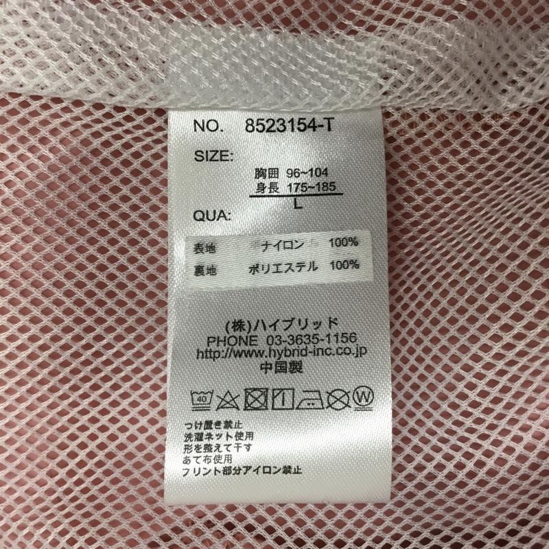 ヴィジョン ストリート ウェア VISION STREET WEAR ジャケット、上着 ジャケット、ブレザー 8523154-T コーチジャケット ナイロンジャケット ジャンパー ラグラン L プリント X ロゴ、文字 桃 / ピンク / メンズ USED 古着 中古 10093389