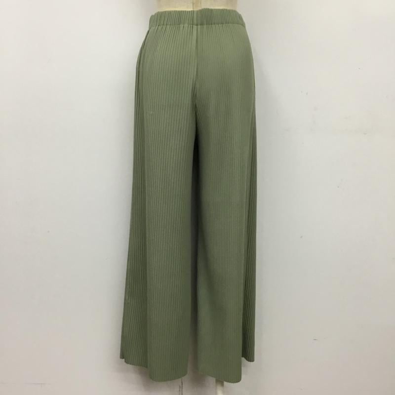 ローリーズファーム LOWRYS FARM ボトムス ボトムス プリーツパンツ FREE 無地 薄緑 / ライトグリーン / レディース USED 古着 中古 10093396