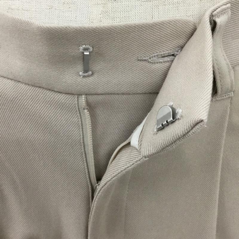 ローリーズファーム LOWRYS FARM パンツ スラックス サイドスリット M 無地 ベージュ / ベージュ / レディース USED 古着 中古 10093403
