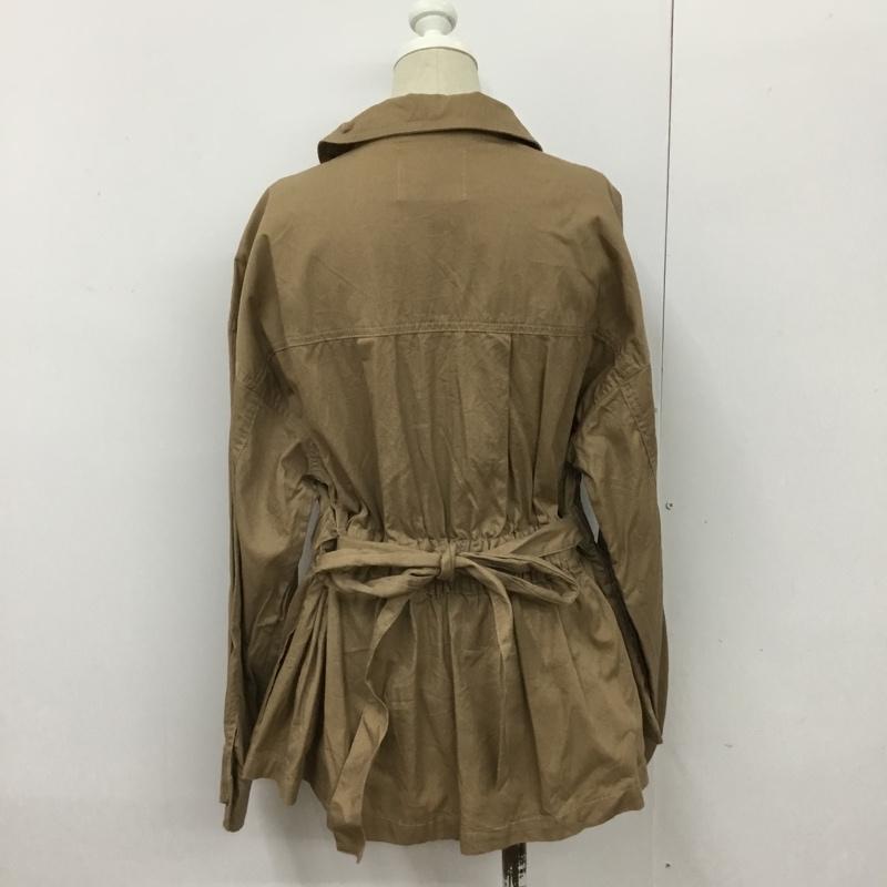 レイカズン Ray Cassin ジャケット、上着 ジャンパー、ブルゾン FREE 無地 茶 / ブラウン / レディース USED 古着 中古 10093405